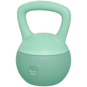 18 lb Soft Kettlebell, Sand Filled Weight w/ Grip Handle, Kettlebell Weight for Full Body Workout and Strength Training