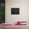 Foldable Crash Mat, Pole Padding with Carrying Handles and EPE Foam for Dance Training and Exercise, Pink