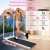 Foldable Treadmill with Handle Bar & Incline