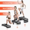 Aerobic Exercise Step Platform for Home Gym