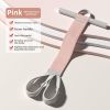Yoga Pedal Resistance Fabric Band with Handles Anti-Broken Elastic Sit Up Pull Rope for Strength Training 120lb Full-Body Excercise Band Portable Unis