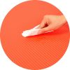 All-Purpose 1-Inch Extra Thick High Density Anti-Tear Exercise Yoga Mat with Carrying Strap